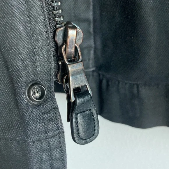 7 For Mankind, waxed with liner… lots of cool details